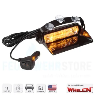 Whelen Scheibenblitzer Avenger II Single LED- 3-farbig (blau,gelb,weiß) keine