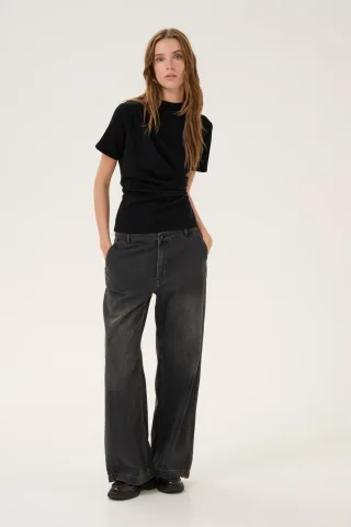 Kurzarm-Bluse HelleMW Kurzarm-Bluse Casual fit