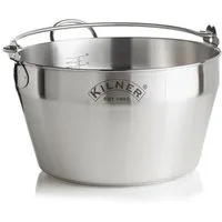 KILNER Marmeladenglas KILNER Edelstahl Einkochtopf, 8 Liter
