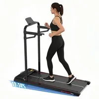 CITYSPORTS Laufband WP6 Walking/Jogging Pad 440W mit klappbarem Steigung (Mit toolkit,mit Schmiermittel), für zuhause mit Fernbedienung Bluetooth LED Dispaly,1-6KM/H