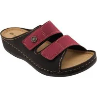 INBLU Klettverschluss Pantolette Hausschuh
