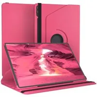 EAZY CASE Tablet-Hülle Rotationcase für Samsung Galaxy Tab S11 Ultra 14,6 Zoll, Klapphülle zum Aufstellen Rundum Hülle Book Tablet Slim Klappcase Pink