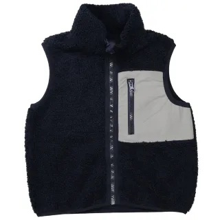 STACCATO - Kn.-Plüschweste DEEP NAVY - Gr. - 122