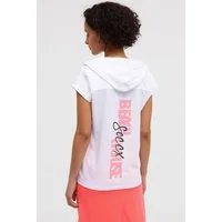 SOCCX Kapuzenshirt mit V-Ausschnitt