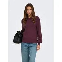 ONLY Strickpullover ONLIDA LS RIB O-NECK CS KNT Viskosemischung