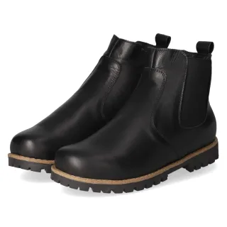 Andrea Conti Chelsea Boots - Gr. 37 - Schwarz - Glattleder
