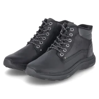 Skechers Slip-Ins Boot POLLARD - WAYLON - Gr. 42 - Schwarz - Leder und Synthetik