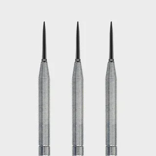 Steel Dart Barrel Zylinder Grip1 V5 - Silber / 21g