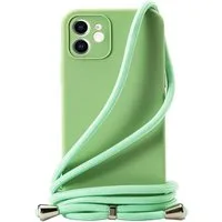 FITSU Handyhülle Handykette für Apple iPhone Hülle mit Band Handyband Case zum Umhängen, Hülle für iPhone 12 Pro, 12, 12 Mini, SE 2022, 11, XS, XR, X, 8, 7, 6