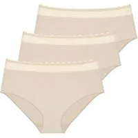 Triumph Midislip Feel of Modal Midi (Set) Spitzenbündchen, hohe Taille, im 3er Pack