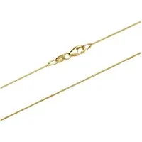 Unique Goldkette Schmale Panzerkette für Damen aus 375er Gold (9K) GC0015