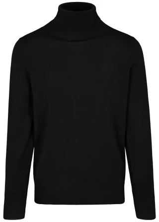 COMMANDER Finest Clothing - (S)-NOS Rollkragen Pullover black - Gr. - XL