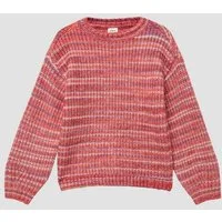 s.Oliver Longpullover Strickpullover Oversized Strickpullover mit Farbverlauf
