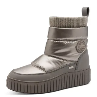 s.Oliver Shoes - Da.-Stiefel platinum - Gr. - 37
