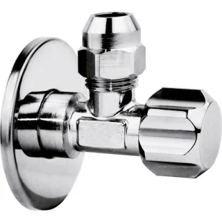 Blanco Eckregulierventil-Set 511327 DN 15, chrom