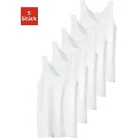 H.I.S Unterhemd (Packung, 5-St) Feinripp-Qualität, reine Baumwolle