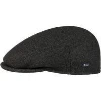 Lipodo Flat Cap (1-St) Flatcap mit Schirm, Made in Italy