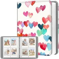 Fintie Fotoalbum für Instax 2x3 Zoll Filme-für Fujifilm Instax Mini 12/11/99/40/EVO/SE, Sofortbildkamera/Polaroid Hi-Print Bilder/Kpop Fotokartenhalter Binder