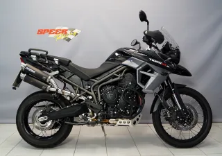 Sport Auspuff Bodis GPX2-S Edelstahl Black Triumph Tiger 800 Bj. 2015-2016 mit ABE