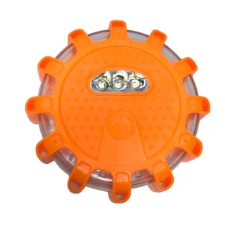 Rechargeable Warning Light 1000mAh USB Type-C 9 Modes LED Emergency Road Safety Light Waterproof Magnetic Crashproof