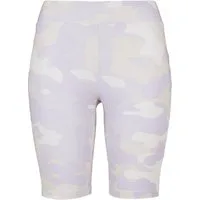 URBAN CLASSICS Stoffhose Urban Classics Damen Ladies High Waist Camo Tech Cycle Shorts (1-tlg)