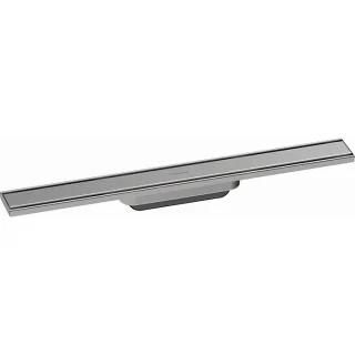 hansgrohe RainDrain Original Fertigset 56196800 Duschrinne, 600 mm, Edelstahl gebürstet