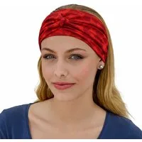 Fashy Strickmütze Fashy - Stirnband Rot 3707-40 auch als Ergänzung zur Fashy Chemomütze