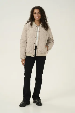Jacke Loose fit beige