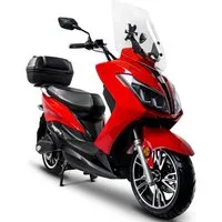 Rolektro E-Motorroller Maximus MX2-45, 2 Akkus, 3000 W, 45 km/h, bis zu 168 km Reichweite, mit integr. Alarmanlage