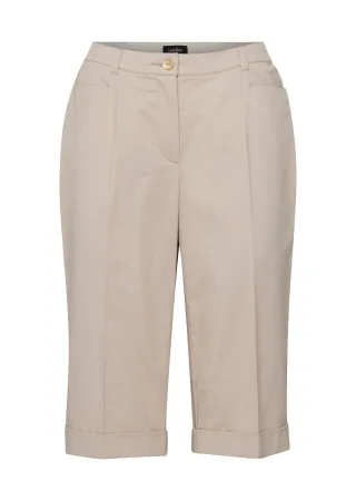 GOLDNER 7/8-Hose "Kurzgröße Bermuda-Baumwollhose Carla"