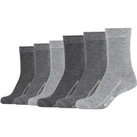 MUSTANG Socken (6-Paar) mit verstärktem Fersen- und Zehenbereich