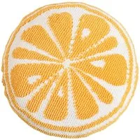 Magma Heimtex Dekokissen gefüllt Sunny 'Lemon' ∅ 40 cm Gelb