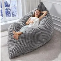 ANYSUN Sitzsack Übergroßer, wandelbarer Sitzsack, formstabil, mit Memory-Schaum (Set, Sitzsack), 180*125cm,Weicher Cordstoff, für Wohn-, Schlaf-, Gäste- & Gamingzimmer