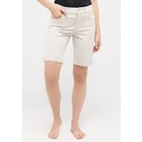 ANGELS Bermudas BERMUDA TURN UP mit Umschlagsaum, Stretch, Straight-Fit
