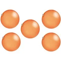 Macma Wasserball 5x Strandball / Wasserball / Farbe: orange
