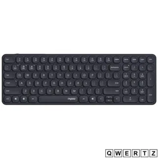 Rapoo E9310M, Volle Größe (100%) Kabellos, RF Wireless, QWERTZ