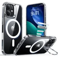 ESR Handyhülle Classic Hybrid HaloLock für iPhone 17 6,3", Kamerasteuerung Taste, Stash Stand, 3 Modi Ständer