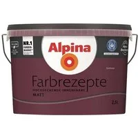 Alpina Wand- und Deckenfarbe Farbrezepte 2,5 Liter Sinfonie Matt