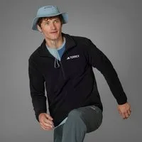 adidas TERREX Fleecepullover MT ESS HZ FL mit Reißverschluss, aus Polyester, sportlicher Stil