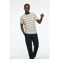 Blend T-Shirt BHKOBE STRIPE S/S TEE mit geringelter und gestreifter Optik, Regular Fit, ohne Verschluss
