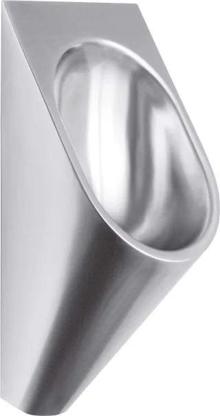 KWC Aquarotter Urinal, CAMPUS, Edelstahl, wasserlos, 313x733x341 mm, oval, 205.0000.057 205.0000.057