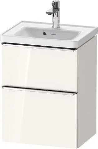 Duravit D-Neo Waschtischunterbau wandhängend Weiß Hochglanz 484x372x625 mm - DE4350010220000 DE4350010220000