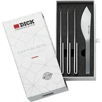 Steakmesser AJAX Pure Metal, 4er-Set edelstahl
