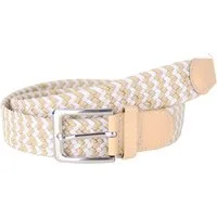 MIRROSI Flechtgürtel Elastischer Stoffgürtel Flechtgürtel für Damen und Herren (3,5CM Breit, Atemungsaktiv, Super Weich) Geflochtener Stretchgürtel Dehnbarer Gürtel UNISEX