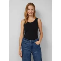 s.Oliver Muscleshirt T-Shirt Basic Top aus Jersey im 2er-Pack