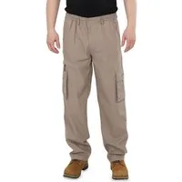 Ben Creek Cargohose QDA13 lange Freizeit Outdoorhose mit Multitaschen unifarben