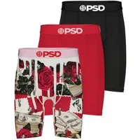 PSD Boxershorts 3 PACK - ROSE CHECKER Herren