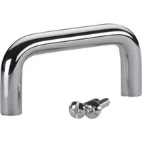 SO-TECH® Möbelgriff Bügelgriff BG03, Durchmesser 10 mm, Lochabstände 64-320 mm, Chrom poliert, Lochabstand 64 mm - inkl. Schrauben