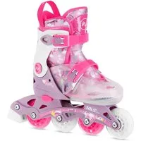 Nils Inlineskates Fun NJ1025 Flipzy (Rollen: 58/64mm/82A, Kugellager: ABEC 7) rosa/pink