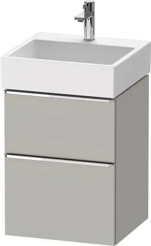 Duravit D-Neo Waschtischunterbau wandhängend Betongrau Matt 484x442x625 mm - DE4370010070000 DE4370010070000